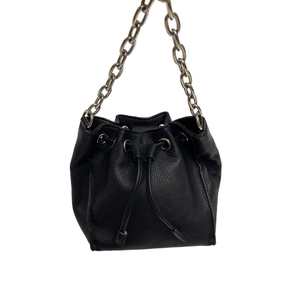 Steve Madden bucket bag with chain black small handbag shoulder bag